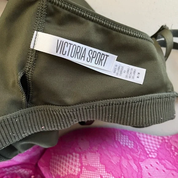 victoria secret Bra Lot sport bra 36D 34D 34DD - Picture 9 of 10